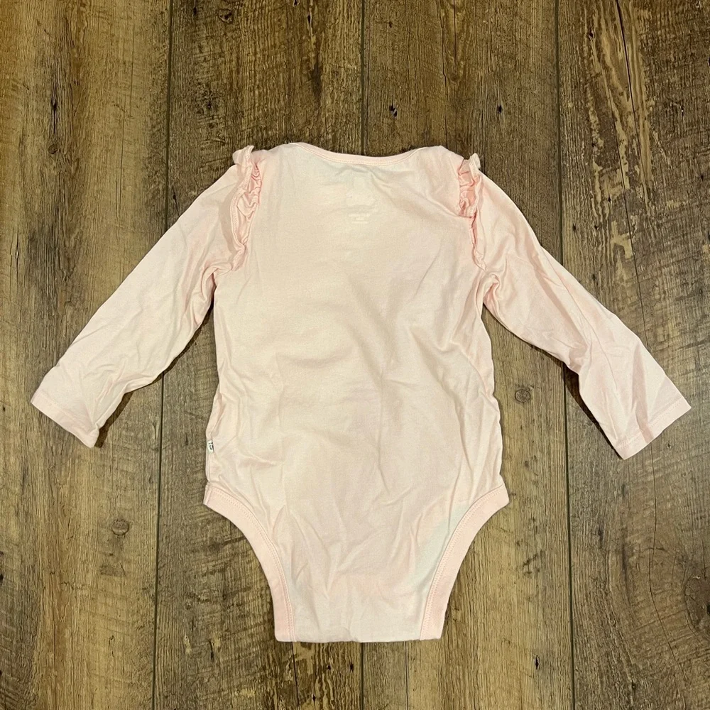 Set of Two Baby Gap Long Sleeve Onesies, 18-24 months